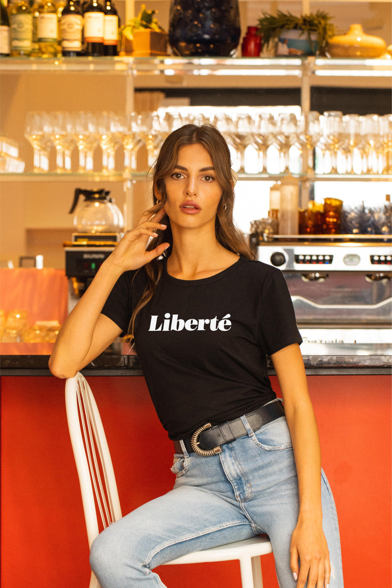 koszulka Liberté czarna