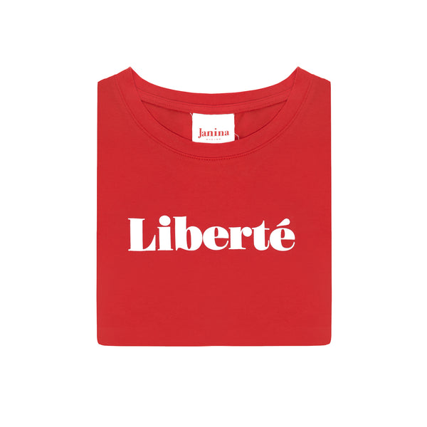 koszulka Liberté czerwona