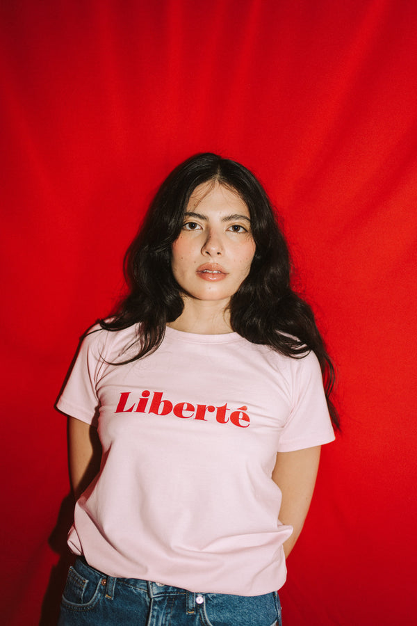 koszulka Liberté różowa
